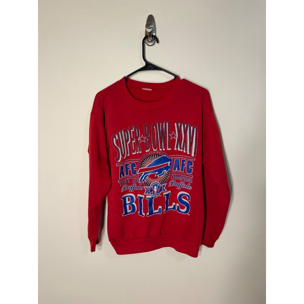 NFL Buffalo Bills, AFC Championships Spell-Out Tultex Sweatshirt 1991